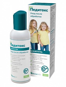 Педитокс, шампунь детский Уход после обработки, 150мл