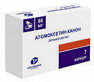 Купить атомоксетин канон, капсулы 60мг, 7 шт в Нижнем Новгороде