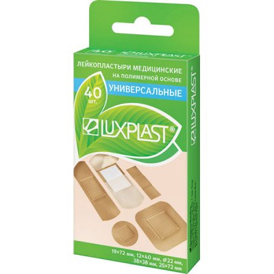 Купить luxplast (люкспласт) пластырь полимерный телесный, 40 шт в Нижнем Новгороде