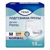 Купить tena proskin pants normal (тена) подгузники-трусы размер m, 10 шт в Нижнем Новгороде