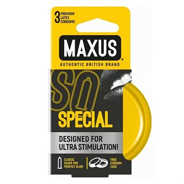 Maxus (Максус) презервативы Спешл 3шт