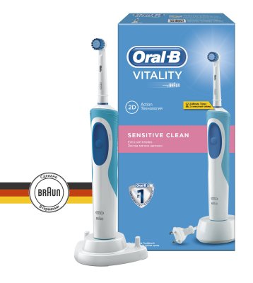 Купить oral-b (орал-би) электрическая зубная щетка vitality sensitive clean, 1 шт в Нижнем Новгороде