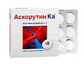 Купить аскорутин ка, таблетки для рассасывания, 18 шт бад в Нижнем Новгороде