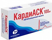 Купить кардиаск, таблетки кишечнорастворимые, покрытые пленочной оболочкой 100мг, 60 шт в Нижнем Новгороде