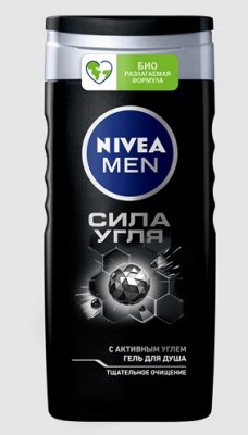 Купить nivea (нивея) для мужчин гель для душа сила угля, 250мл в Нижнем Новгороде