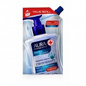 Купить aura (аура) дерма протект крем-мыло антибактериальное протект+ 500мл в Нижнем Новгороде