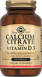 Solgar (Солгар) Цитрат Кальция с витамином Д3, таблетки 60 шт БАД