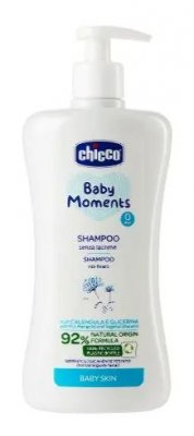 Купить chicco baby moments (чикко) шампунь без слез для новорожденных, 500мл в Нижнем Новгороде