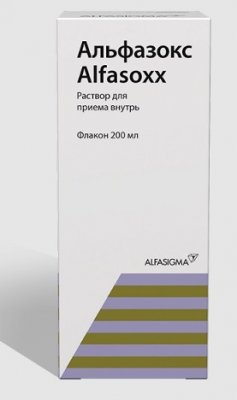 Купить альфазокс, раствор для приема внутрь, флакон 200мл 1 шт в Нижнем Новгороде