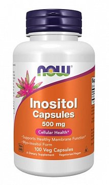 Now Foods (Нау Фудс) Инозитол, капсулы 100 шт БАД