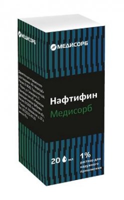 Купить нафтифин медисорб, раствор для наружного применения 1%, 20мл в Нижнем Новгороде