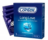 Купить contex (контекс) презервативы long love продлевающие 3шт в Нижнем Новгороде