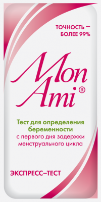 Купить тест для определения беременности mon ami, 1 шт в Нижнем Новгороде