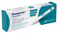 Купить семавик, раствор для подкожного введения 0,25/0,5/1 мг/доза, шприц-ручка 3мл в комплекте с иглами - 9шт в Нижнем Новгороде