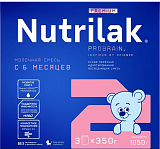 Нутрилак Премиум 2 (Nutrilak Premium 2) молочная смесь адаптированная с 6 месяцев, 1050г