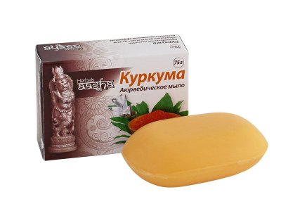 Купить ааша хербалс (aasha herbals) мыло куркума, 75г в Нижнем Новгороде