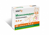 Купить моксонидин-сз, таблетки, покрытые пленочной оболочкой 0,4мг, 60 шт в Нижнем Новгороде