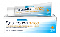 Купить д-пантенол плюс крем для наружного применения антисептический, туба 30г в Нижнем Новгороде