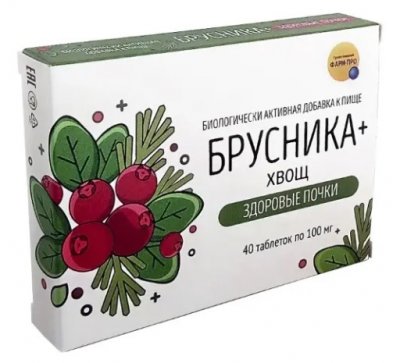 Купить брусника+хвощ здоровые почки, таблетки 100мг, 40 шт бад в Нижнем Новгороде