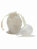 Купить онликап (onlycup) менструальная чаша серия лен размер l, белая в Нижнем Новгороде