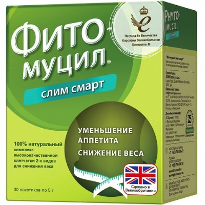 Купить фитомуцил слим смарт, пакетики 30 шт бад в Нижнем Новгороде