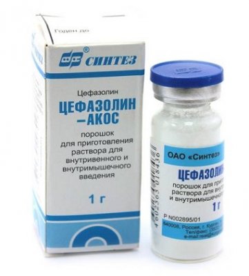 Купить цефазолин-акос, порошок для приготовления раствора для внутривенного и внутримышечного введения 1г, флакон в Нижнем Новгороде