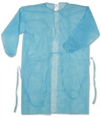Купить халат медицинский одноразовый нестерильный комфэкс универсальный на резинках меди-п, размер xxl в Нижнем Новгороде
