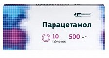 Купить парацетамол, таблетки 500 мг, 10 шт в Нижнем Новгороде