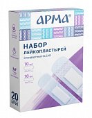 Купить лейкопластыри арма бактерицидные набор стандартный clear, 20 шт в Нижнем Новгороде