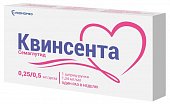 Купить квинсента, раствор для подкожного введения 0,25/0,5 мг/доза 1,5мл шприц-ручка 1шт, в комплекте с иглами 6шт в Нижнем Новгороде