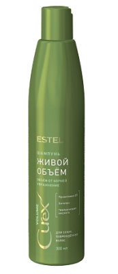 Купить estel (эстель) шампунь для объема сухих и поврежденных волос curex volume, 300мл в Нижнем Новгороде