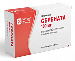 Купить серената, таблетки покрытые пленочной оболочкой 100 мг, 50 шт в Нижнем Новгороде