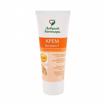 Добрый Аптекарь, крем с витамином F, 75 мл