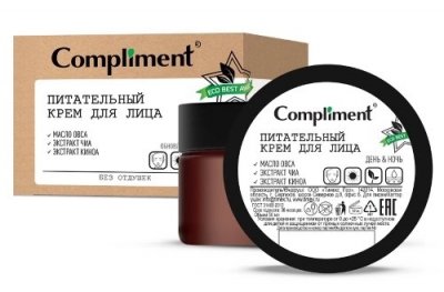 Купить compliment (комплимент) eco best крем для лица питательный 50мл в Нижнем Новгороде
