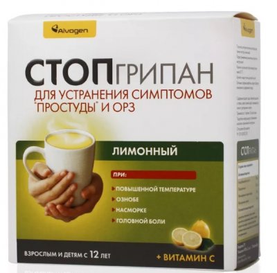 Купить стопгрипан, порошок для приготовления раствора для приема внутрь, лимонный, саше 10 шт в Нижнем Новгороде