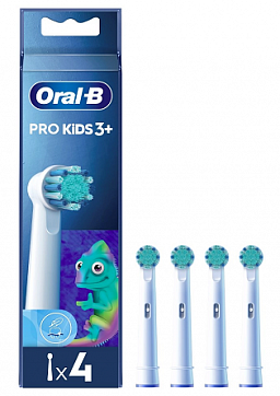 Oral-B (Орал-Би) насадка сменная для электрических зубных щеток pro kids chameleon 4 шт
