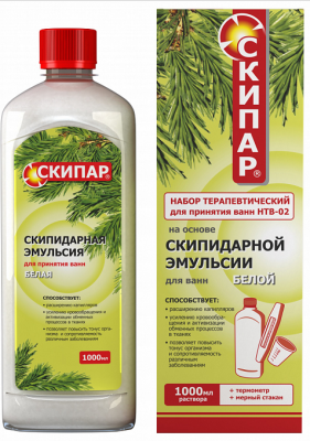 Купить скипар скипидарная эмульсия для ванн белая нтв-02, 1000мл в Нижнем Новгороде