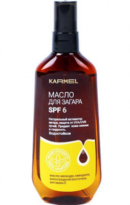 Купить karmel (кармель) масло для загара защита и увлажнение spf6, 150мл в Нижнем Новгороде
