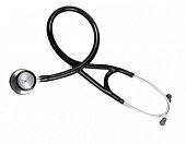 Купить стетоскоп amrus (амрус) 04-ам420 delux master медицинский двухсторонний терапевтический, чёрный в Нижнем Новгороде