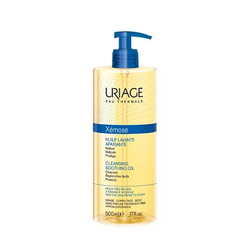 Uriage Xemose (Урьяж Ксемоз) масло для лица и тела очищающее успокаивающее 500мл