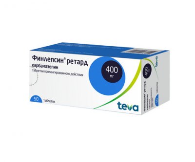Купить финлепсин ретард, таблетки пролонгированного действия 400мг, 50 шт в Нижнем Новгороде