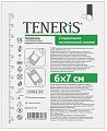 Teneris (Тенерис) пластырь фиксирующий стерильный на нетканой основе с впитывающей подушечкой 6х7см 1шт