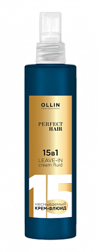 Ollin Prof Perfect Hair (Оллин) крем-флюид для волос несмываемый 15в1, 250мл