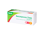 Купить бисопролол-тева, таблетки, покрытые пленочной оболочкой 5мг, 50 шт в Нижнем Новгороде