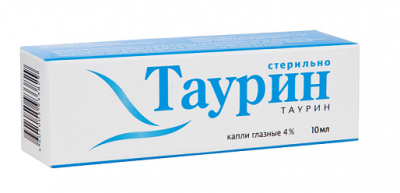 Купить таурин, капли глазные 4%, флакон-капельница 5мл в Нижнем Новгороде