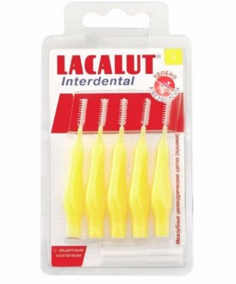 Купить lacalut (лакалют) ершик для зубные, интердентал размер l d 4мм, 5 шт в Нижнем Новгороде