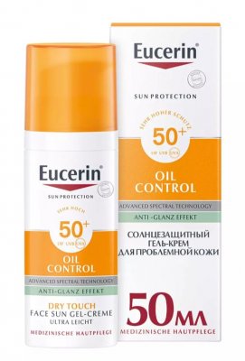 Купить eucerin (эуцерин) гель-крем для проблемной кожи лица 50 мл spf50+ в Нижнем Новгороде