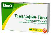 Купить тадалафил-тева, таблетки, покрытые пленочной оболочкой 20мг 4шт в Нижнем Новгороде