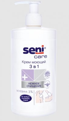 Купить seni care (сени кеа) крем для тела моющий 3в1 1000 мл в Нижнем Новгороде
