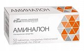 Купить аминалон, таблетки, покрытые пленочной оболочкой 250мг, 50 шт в Нижнем Новгороде